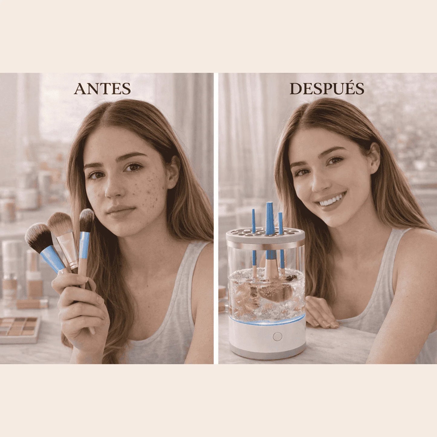 Limpiador de brochas eléctrico